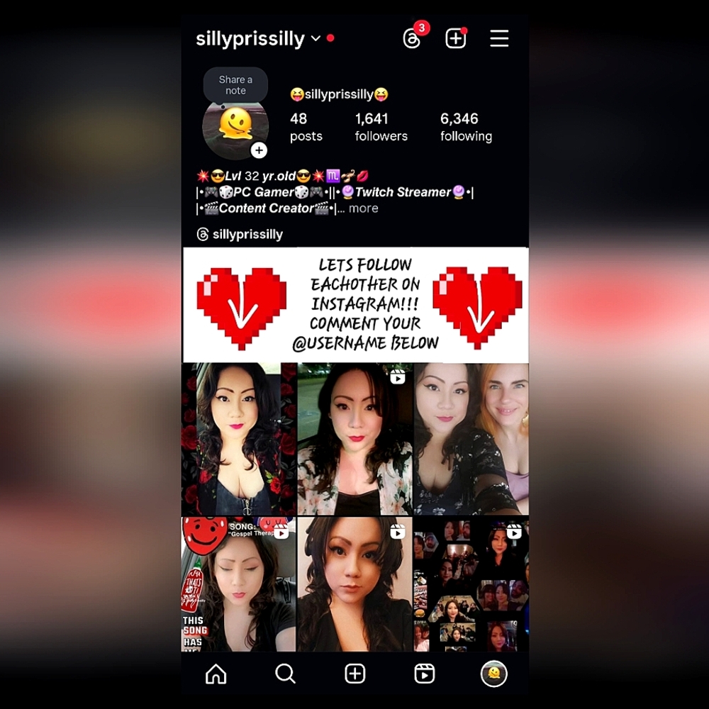 Lets Follow Eachother on INSTAGRAM ❤️
